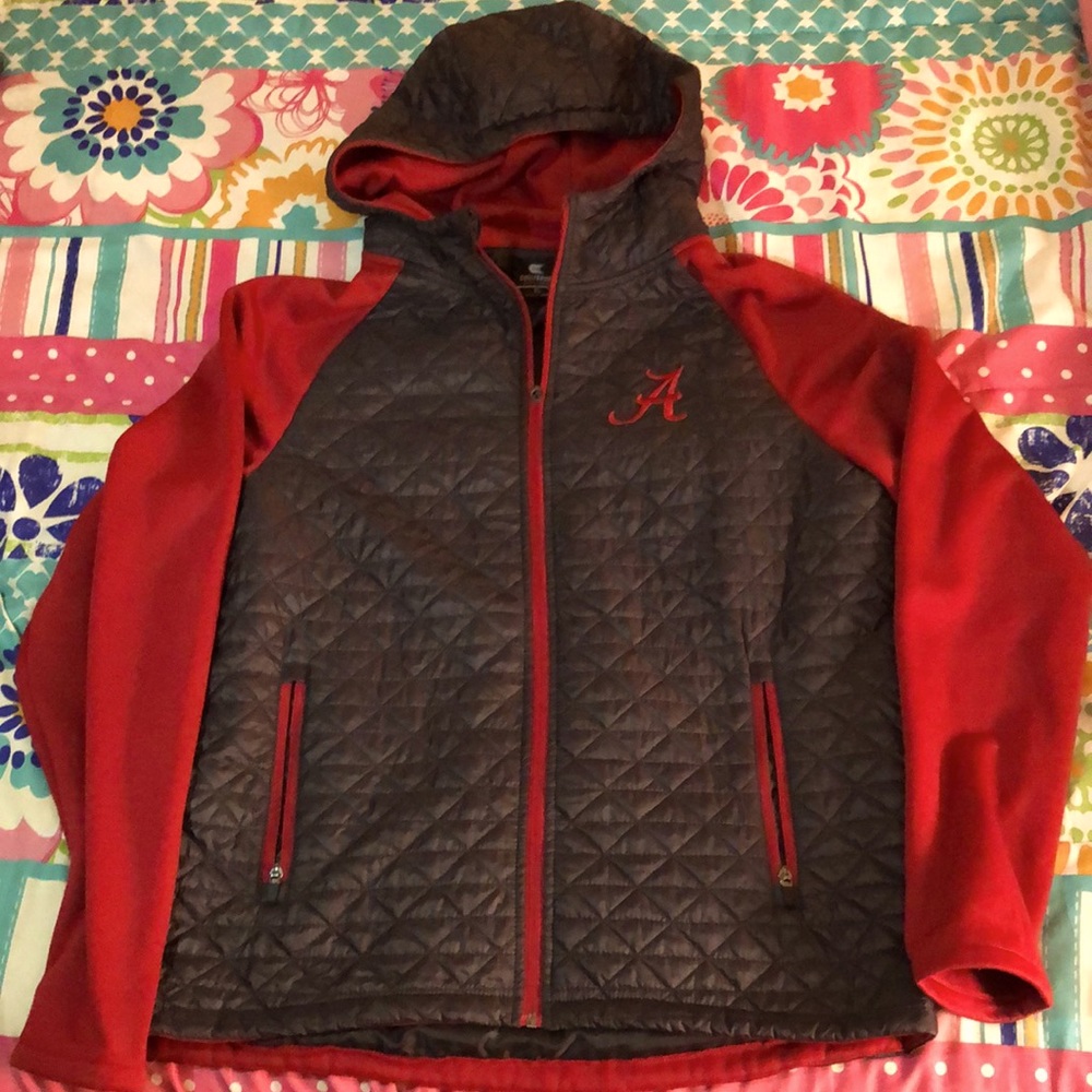 Colosseum Red Alabama Jacket